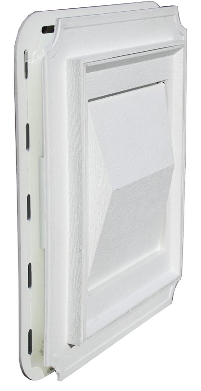 HOOD VENT DRYER HD PLSTC WHT  