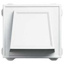 HOODED VENT 6IN WHITE         