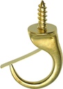 HOOK CUP SFETY 1-1/4IN BRASS  