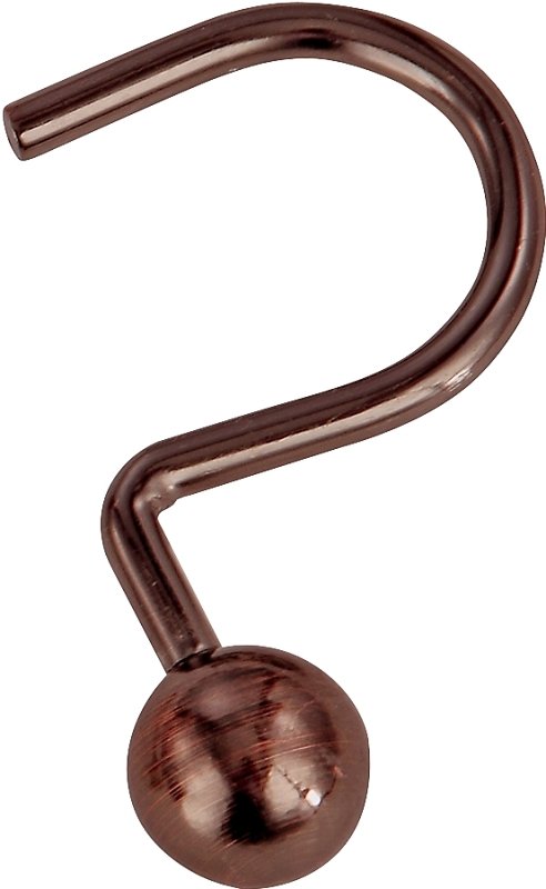 HOOK CURTAIN BALL VEN BRNZ    