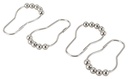 HOOK CURTAIN RLR BALL SAT NIC 