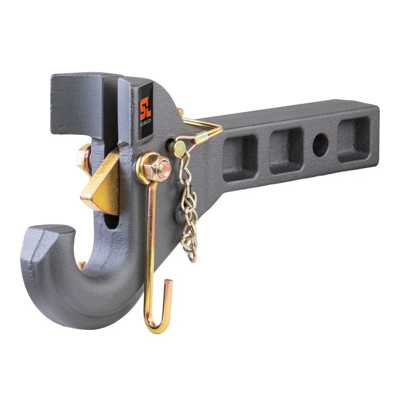 HOOK PINTLE RCVR MT 2IN SHANK 