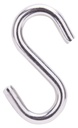 HOOK S OPEN LARGE 3IN SS      