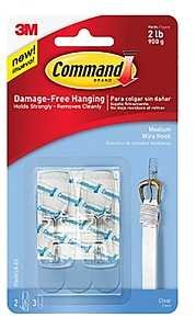 HOOK WIRE TOGGLE CLEAR MEDIUM 