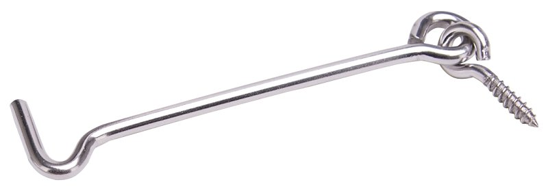 HOOK/EYE STAINLESS STEEL 4IN  