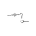 HOOK/EYE ZINC PLATED 1IN      