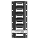 HORZONTAL E-TRACK STL BLK 12IN