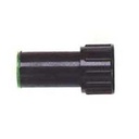 HOSE ENDPLG W/CAP 60PSI 1/2IN 
