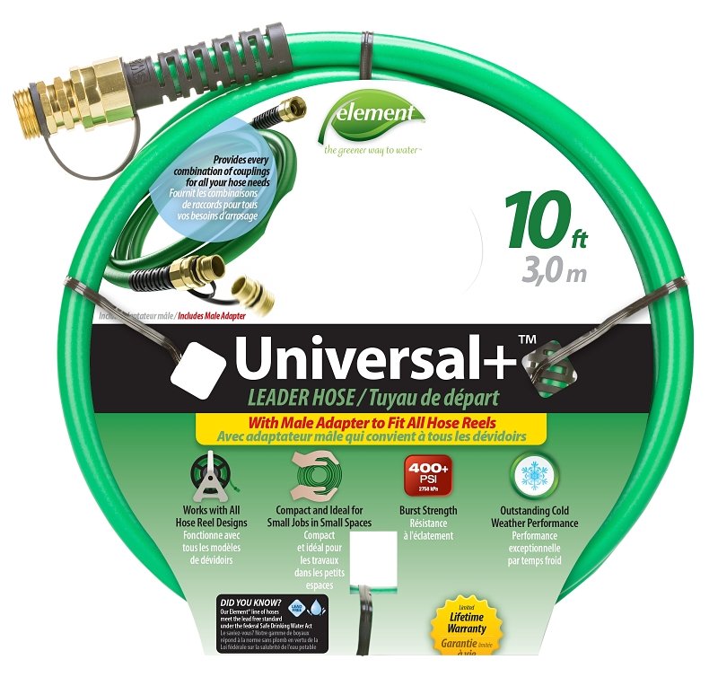 HOSE LEADER MALE 1/2IN X 10FT 