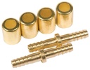 HOSE SPLICE OX/FUEL 1/4IN 6PC 