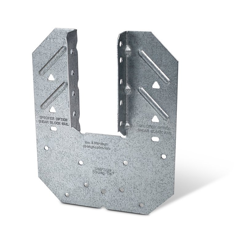 HURRICANE TIE ZINC GALV 18GA  