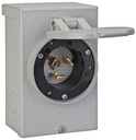 INLET BOX GENERATOR POWER 50A 