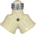 IVRY 2SOCKET LAMPHOLDER ADAPT 