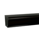 K-STYLE GUTTER AL BLK 5INX10FT