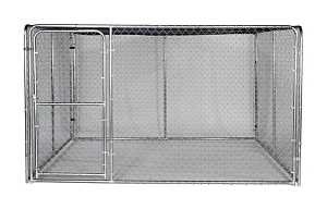 KENNEL DOG STEEL 10X10X6FT    
