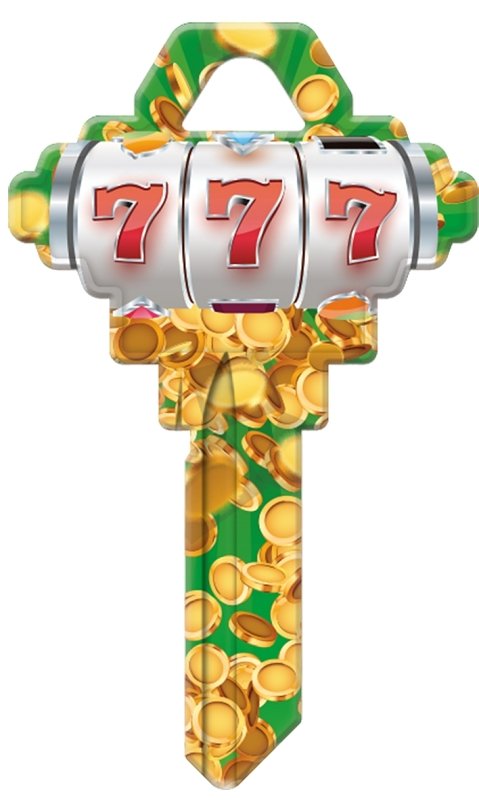 KEY BLANK LUCKY DICE SC1-LUCK 