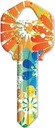 KEY BLANK ORANGESPLASH KW1-14 