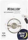 KEY CARABINER DUAL GATED SS   