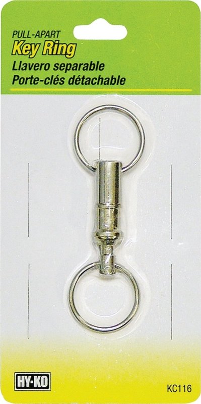 KEY RING PULL APART CARDED 3IN