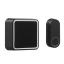 KIT CHIME BATTERY WRLSS BLACK 
