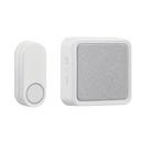 KIT DOORBELL WL BATT BLK PLSTC