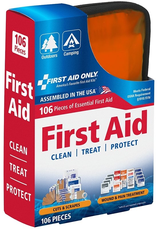 KIT FIRST AID OUTDOOR         