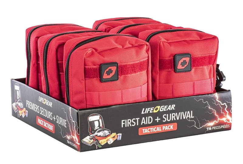 KIT FRST AID-SURVIVAL BG 116PC