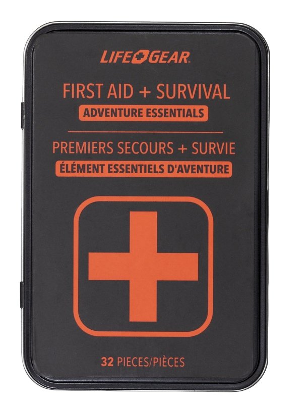 KIT FRST AID-SURVIVAL MTL 32PC