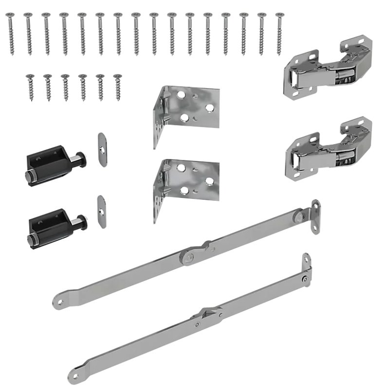 KIT HDWR ORGNZR WALL FOLD DOWN