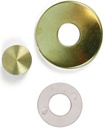KIT LOCK-UP 1/8IP BRASS FINISH