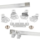 KIT SLDG BYPASS W/FASCIA 96IN 