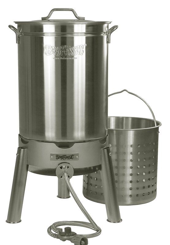 KIT STEAM/BOIL COOKER SS 44QT 