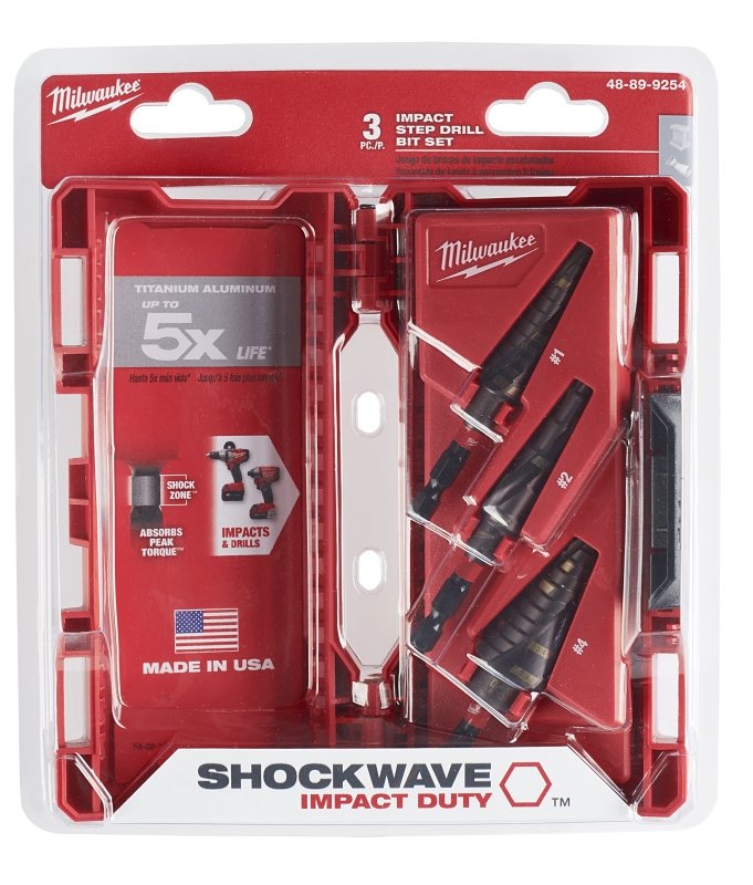 KIT STEP BIT TIALN NO1XNO2XNO4
