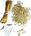 KIT SWAG 15FT/20FT CRD POL BRS