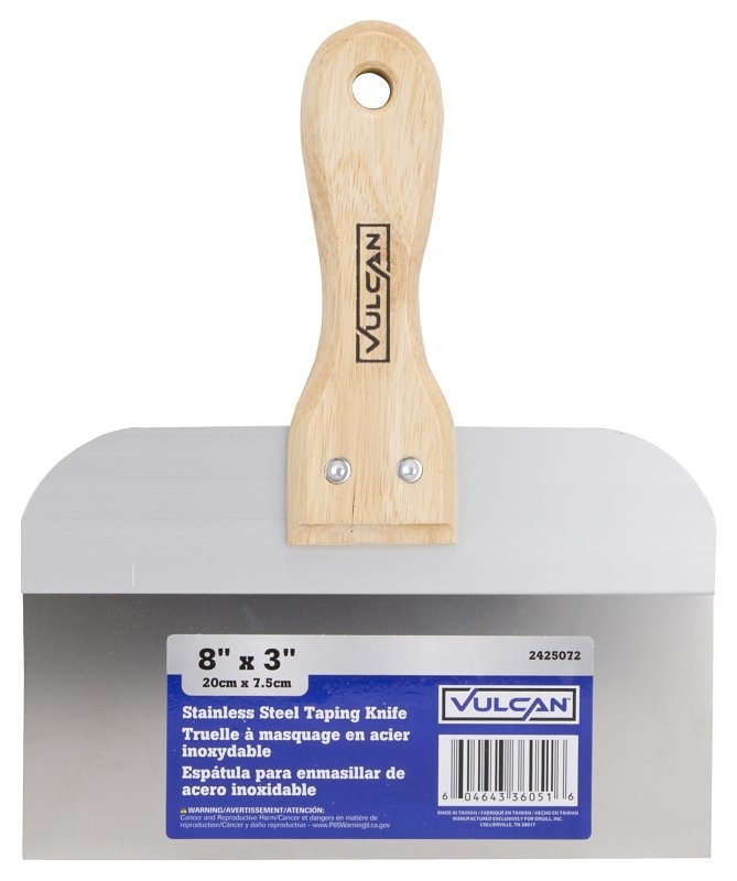KNIFE DRYWALL TAPING 8IN SS WD