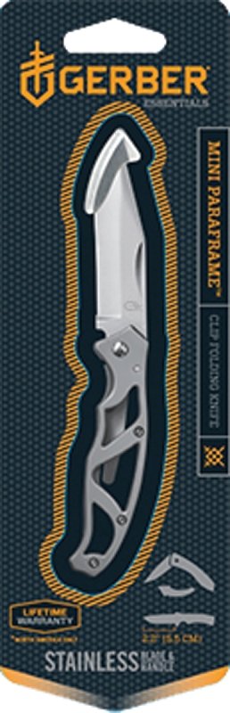 KNIFE PARAFRAME MINI SS FINE  