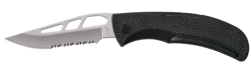 KNIFE SERRATED EZ OUT SKELETON