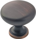 KNOB CABINET 1-1/4IN ORB      