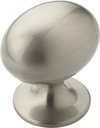 KNOB CABINET 1-3/8IN SAT NKL  