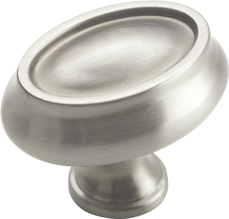 KNOB CABINET EGG SATIN NICKEL 