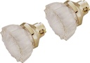 KNOB DOOR SET GLASS CRYSTAL   