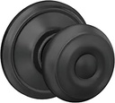 KNOB PASSAGE GEORGIAN MAT BLK 