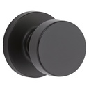 KNOB PASSAGE ROUND MATTE BLACK