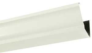 KSTYLE GUTTER WHT ALU 5INX10FT