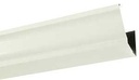 KSTYLE GUTTER WHT ALU 5INX10FT