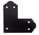 L-STRAP ZMAX BLACK 12GA 6X6IN 