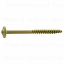LAG SCREW STAR TAN 5/16 X 4IN 