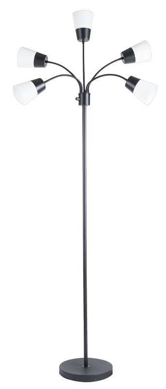 LAMP FLOOR LED 5 HEAD         