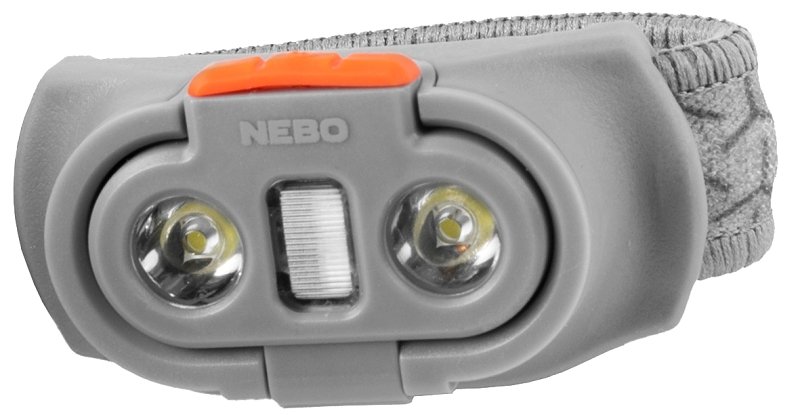 LAMP HEAD LED RECHRG BLK 500LM