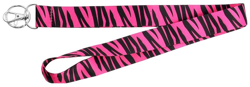 LANYARD W/ASST PINK 1IN       